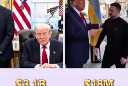 🎬 مقایسه دارایی ترامپ و زلنسکی از 2011 تا الان، واقعاً دیدنیه! اون سال ترامپ با 65 سال سن و 4 میلیارد دلار داشت عشق می‌کرد، ولودیمیر زلنسکی 33 ساله و بدون یک دلار!