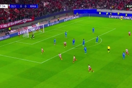 گل چکینیو به رئال مادرید ( المپیاکوس 1-0 رئال مادرید) 