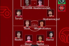 ترکیب احتمالی تراکتور مقابل پیکان هفته چهاردهم لیگ برتر فوتبال ایران 1405_1404