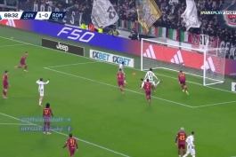 گل لوییس اوپندا به رم ( یوونتوس ۲ - ۰ رم) 