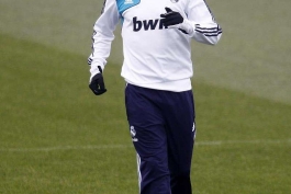 رونالدو جدا از هم تیمی هایش تمرین کرد