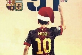 تبریک کریسمس مسی (پوستر)
