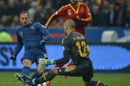 مقدماتی جام جهانی: فرانسه 0 - 1 اسپانیا؛ لاروخا صدر را پس گرفت