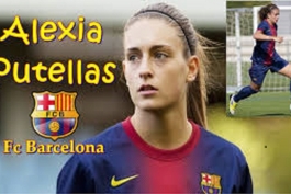 گل فوق العاده الکشیا در تیم زنان بارسلونا