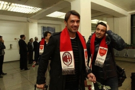 حاشيه ورود ستارگان ميلان به تهران2