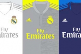 پیراهن های احتمالی رئال مادرید برای فصل آِینده 