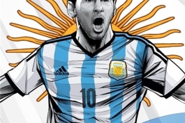پوسترانیمیشنی آرژانتین(تقدیم به هواداران آرژانتین)