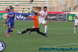 گزارش تصویری از بازی استقلال خوزستان و پدیده