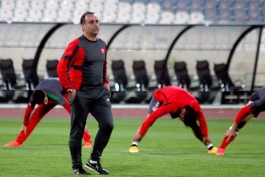 گزارش تصویری از آخرین تمرین پرسپولیس در ورزشگاه آزادی پیش از بازی با النصر؛ عبدی سرمربی موقت سرخ پوشان