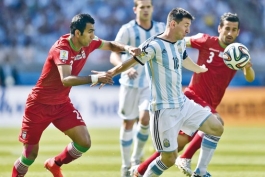 پس از بازی ایران و آرژانتین صاحب پیراهن مسی مشخص شد.