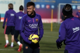 خوشحال بودن نیمار در تمرینات امروز