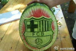 اینم از هندونه بارسلونا