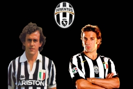 یه عکس خیلیییی سنگین از دو اسطوره یووه