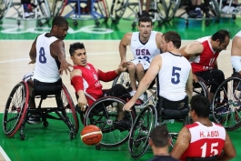 ورزش معلولان - رقابت جهانی بسکتبال با ویلچر