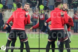 پرسپولیس-درگیری پایان بازی پرسپولیس و الریان - لیگ قهرمانان آسیا