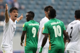 امید نورافکن - جام جهانی جوانان 2017 - ایران و زامبیا