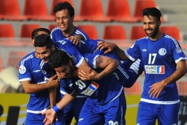 شادی پس از گل - لیگ قهرمانان آسیا - آبی های خوزستان