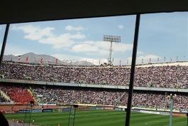 ازدحام جمعیت در آزادی - هوادارن فوتبال ایران - استادیوم آزادی