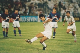 علی دایی - جام ملت های 1996 آسیا - فوتبال آسیا - ایران 6 کره جنوبی 2 - پنالتی 