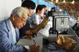خبرنگار ژاپنی که دهمین جام جهانی را تجربه می‌کند