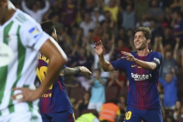 بارسلونا - رئال بتیس - لالیگا - FC Barcelona - Sergi Roberto