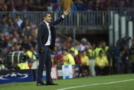 بارسلونا - FC Barcelona - Ernesto Valverde - لیونل مسی - عثمان دمبله