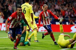 Angel Correa - Atletico Madrid - La Liga - Villareal - لالیگا - اتلتیکو مادرید