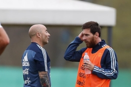 تیم ملی آرژانتین - آلبی سلسته - Lionel Messi - Jorge Sampaoli