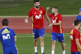 Jordi Alba - Gerard Pique - Spain - تیم ملی اسپانیا
