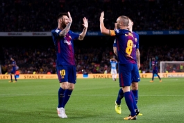 Lionel Messi - Andres Iniesta  - FC Barcelona - بارسلونا