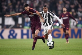 Sergio Busquets - لیگ قهرمانان اروپا - بارسلونا - FC barcelona - Doglas Costa - Juventus - یوونتوس