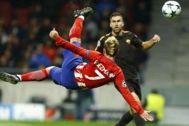 Antoine Griezmann - atletico madrid - اتلتیکو مادرید - لیگ قهرمانان اروپا