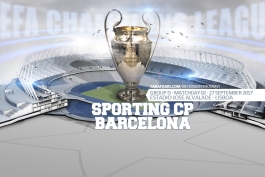 Sporting Lisbon - FC Barcelona -لیگ قهرمانان اروپا