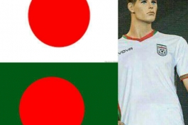 حق سه گرافیست تو تاریخ ادا نشده یکی طراح لباس اخیر تیم فوتبال مایکی طراح پرچم ژاپن یکی هم طراح پرچم بنگلادش بازم دم طراح پرچم بنگلادش گرم سلیقه به خرج داده دایره رو برده یه کم به سمت چپ