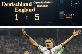 کلیپ: انگلستان 5 آلمان 1 , آتش بازی مایکل اوون در مونیخ