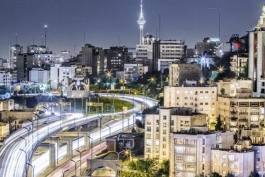  تصاویری هنرمندانه از زیبایی های تهران در شب