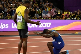 اوسین بولت- جاستین گاتلین- دو 100 متر