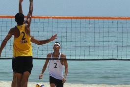 کسری غفوری - تور جهانی والیبال ساحلی - والیبال