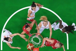 بسکتبال المپیک ریو 2016؛ تیم بانوان اسپانیا به فینال راه یافت.