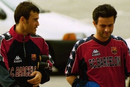 لوییز انریکه و ژوزه مورینیو 