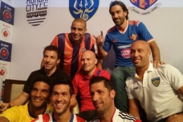 ستارگان فوتبال در لیگ هندوستان