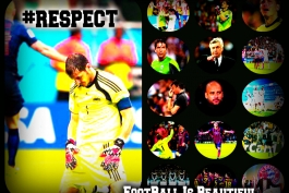 فوتبال زیباست ...احترام بگذارید!