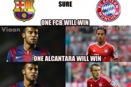 ONE FCB WILL WIN