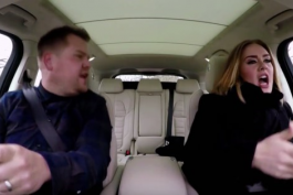 VIDEO: Adele Carpool Karaoke with james corden