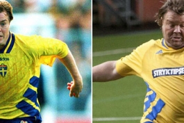 ایشون یه زمانی بازیکن حرفه ای سوئد بودن