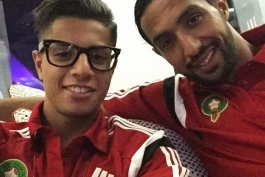 عکس روز؛ حضور بن عطیه و مستور در اردوی تیم ملی مراکش