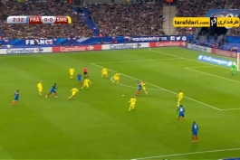 خلاصه بازی فرانسه 2-1 سوئد 