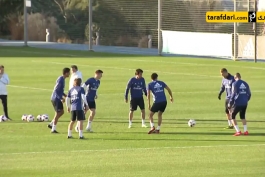 تمرینات رئال مادرید - لوکا مودریچ - تونی کروس - کریم بنزما 