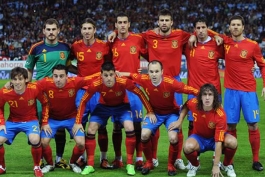 تیم ملی اسپانیا در سال 2010