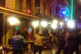حمله هولیگن باشگاه گالاتاسارای به اعضای کانون هواداران ایرانی‌ دورتموند